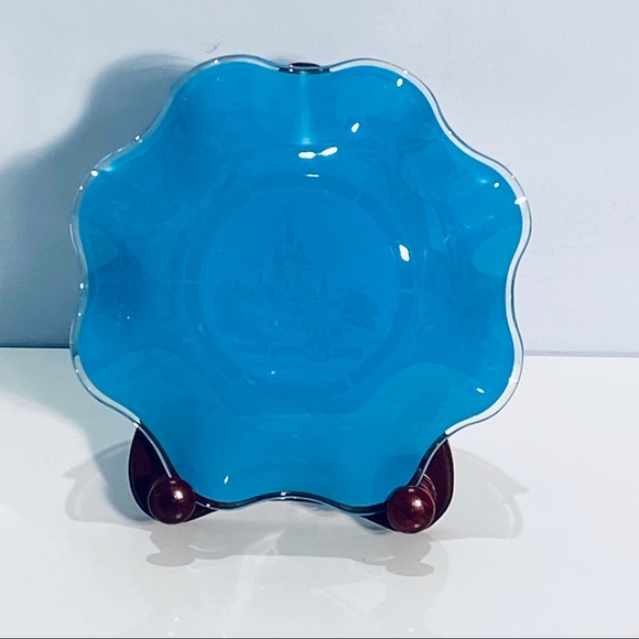 Walt Disney World Glass Candy Dish Bowl 1970’s - Picture 5 of 14